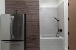 Laundry room cabinet design by Element Cabinet