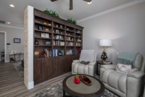 Library Cabinetry by Element Cabinet Design